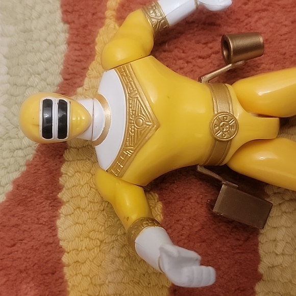 1996 Gold Power Ranger Flip action figures 3 - Picture 7 of 7